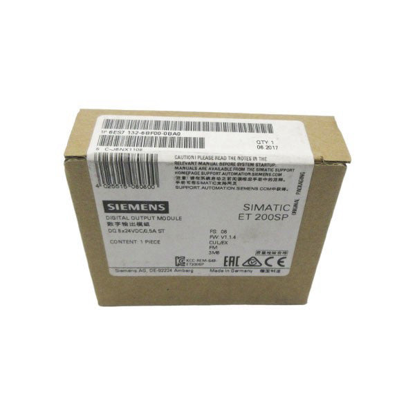 SIEMENS 6ES7132-6BF00-0BA0 24VDC NSFS