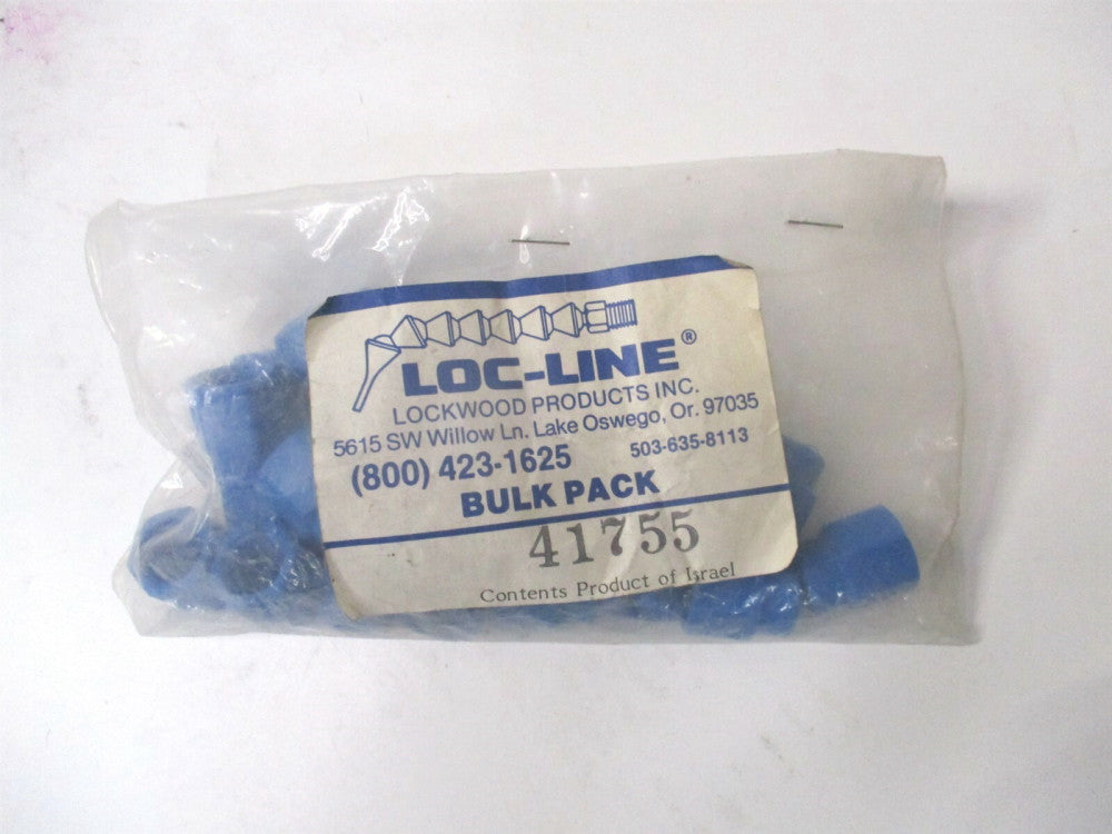Loc-Line (41755) 1/4" -1/8" Blue Female Pipe Reducer - Pack of 20