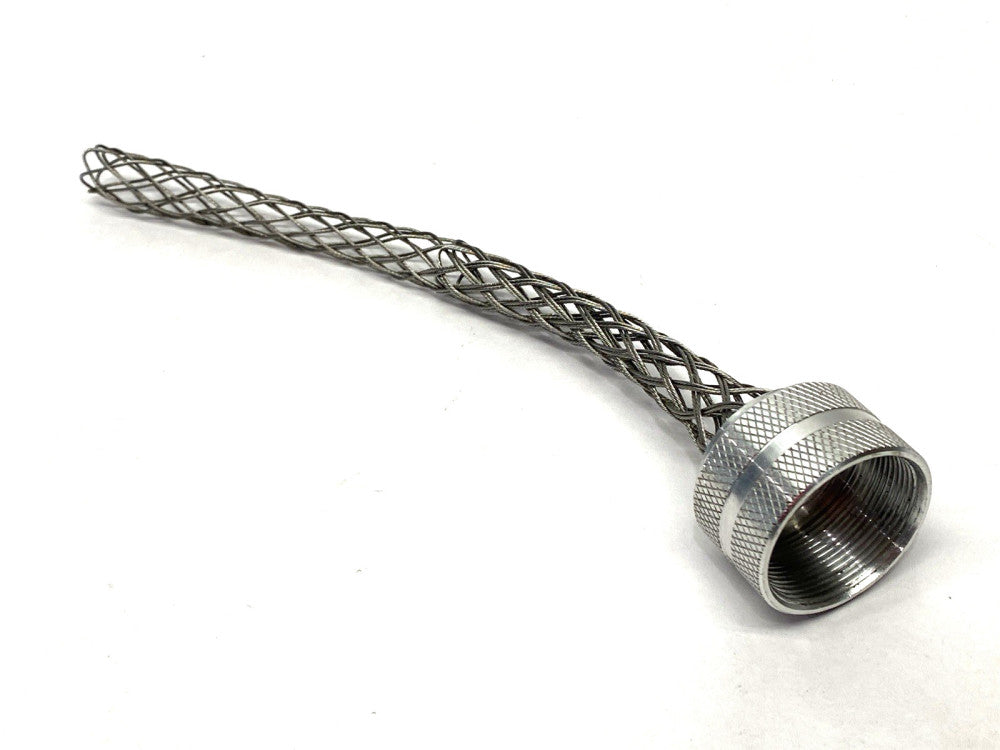 Hubbell F4 Connector w/ Kellems 074-01-023 Mesh Wire Cable