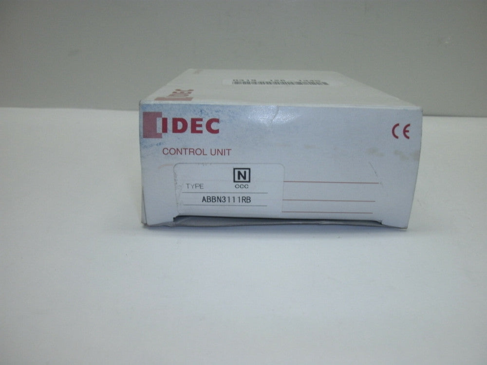 IDEC ABBN3111RB DUAL PUSH BUTTON RED/BLK ABBN BS010E 2NO 2NC BS001E NEW IN BOX