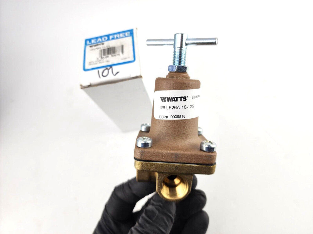 WATTS 0009816 LF26A 2-Way Small Pressure Regulator 3/8 in FNPT 300 psi