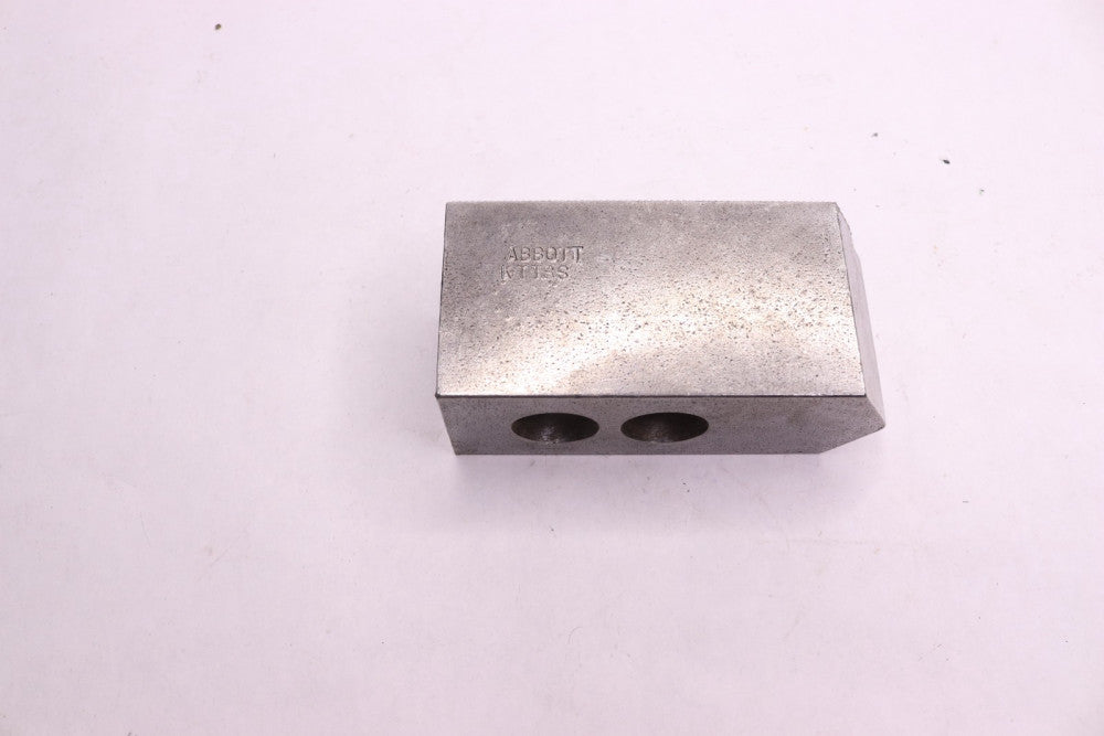 Abbott Workholding Steel Jaw Soft Lathe w/ 8" Chucks 4" x 2" KTT8S