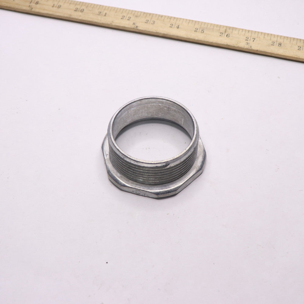 Culus Hex Head Conduit Chase Nipple Die Cast Zinc 2-1/2" x 1-7/16"