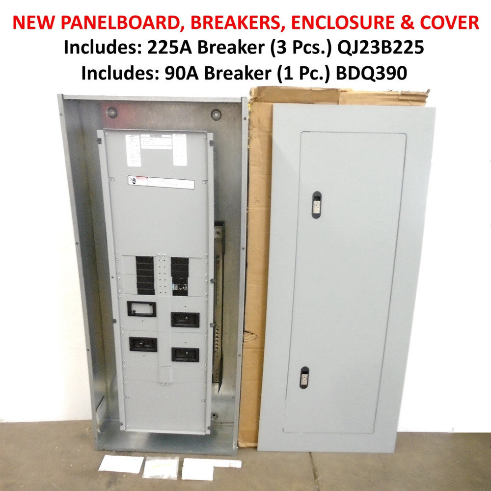 SIEMENS - P356ML800ATS - 800A Panelboard, Box, Cover & Breakers 208y/120 3PH/4W