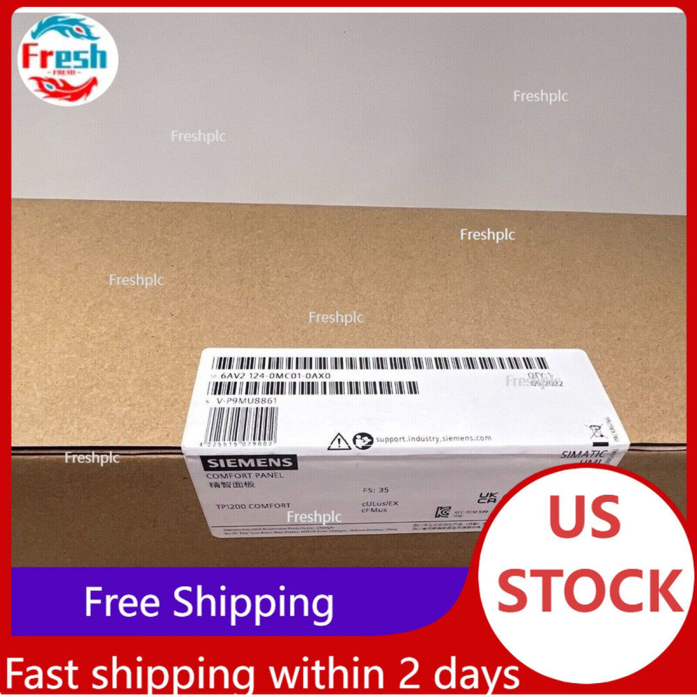 Brand New Siemens 6AV2124-0MC01-0AX0 6AV21240MC010AX0 Factory Sealed HMI