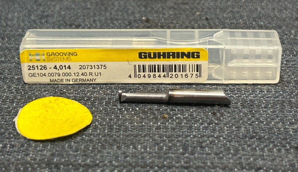GUHRING CUTTING INSERT 25126-4,014 GE104.0079.000.12.40.R.U1