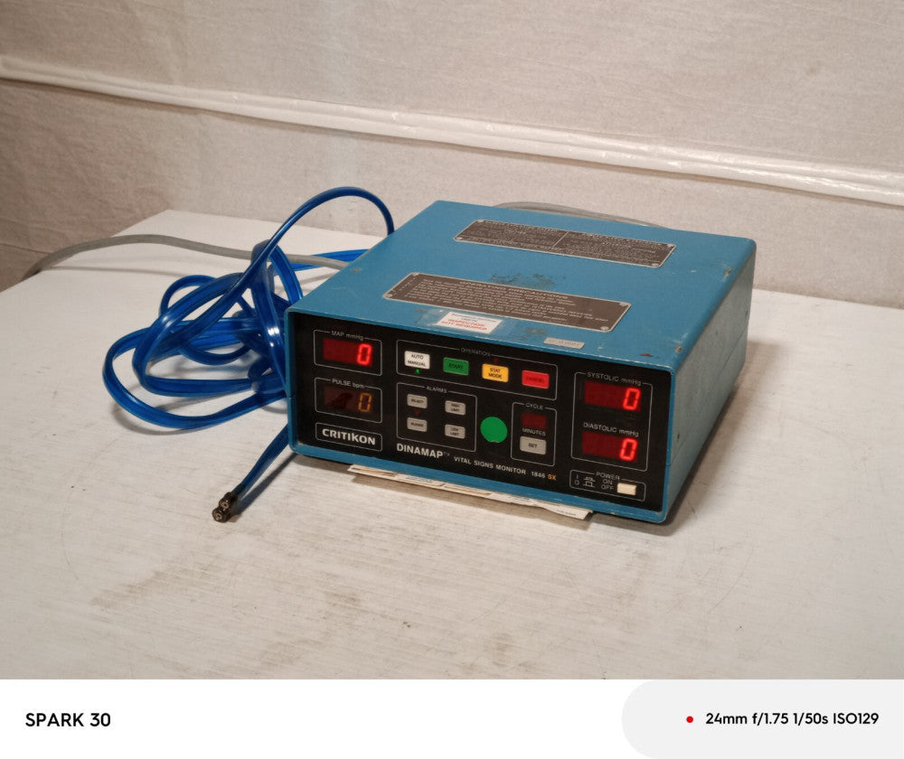 Critikon 1846SX Dinamap Vital Signs Monitor, Non-Invasive Blood Pressure Monitor