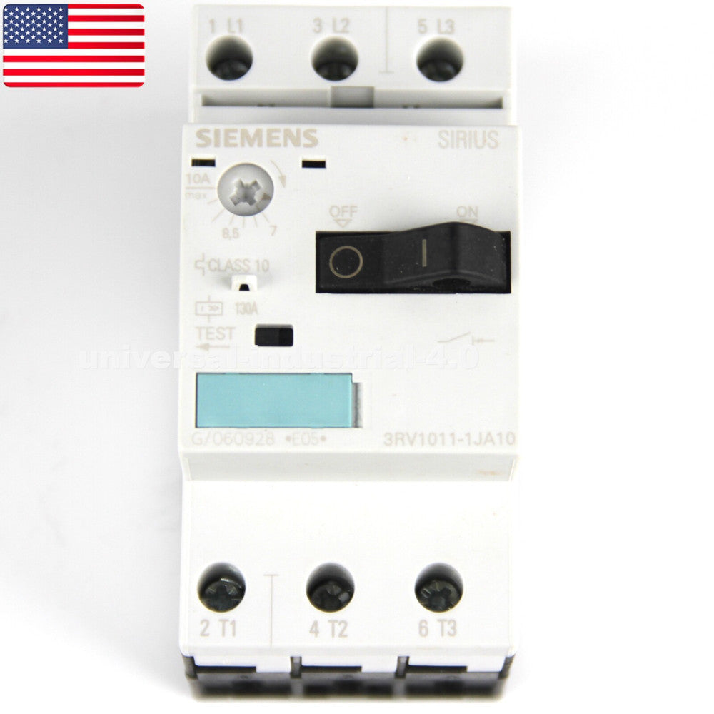 One Brand New SIEMENS 3RV1011-1JA10 7-10A Circuit Breaker - US Stock
