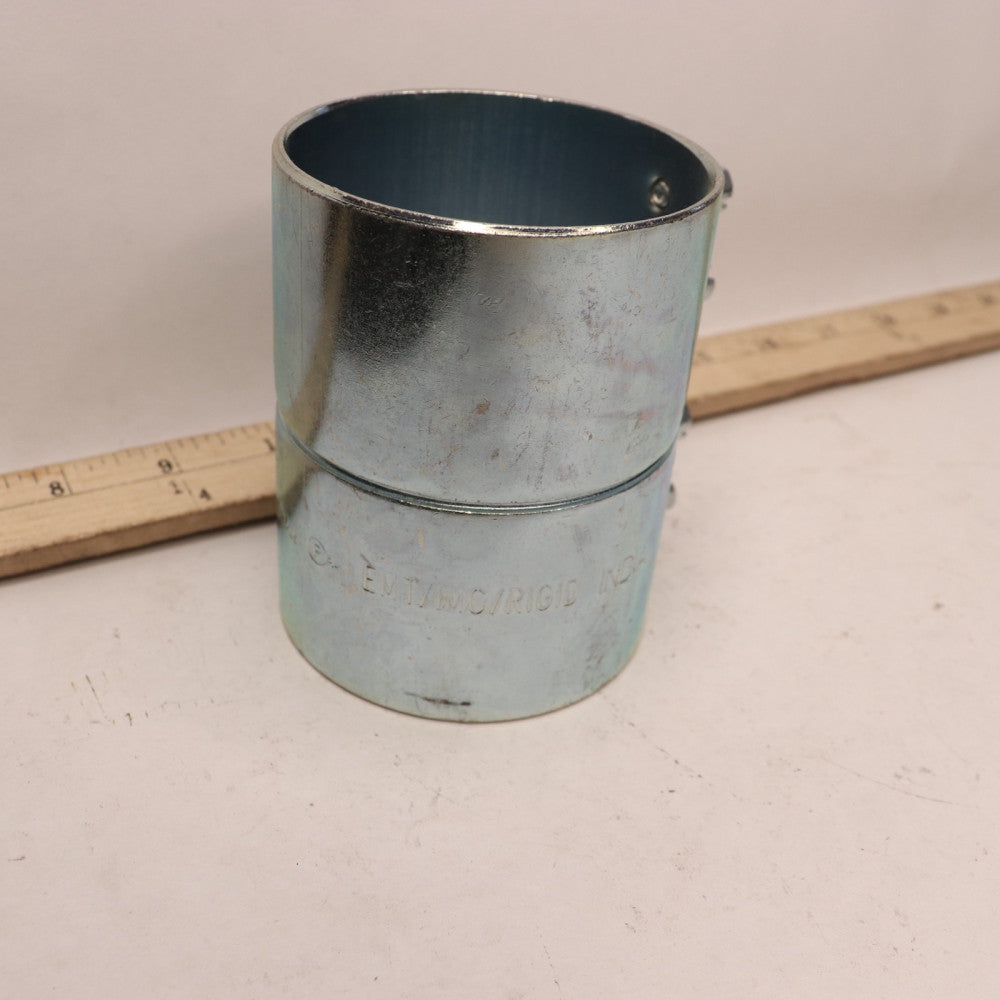 Conduit Coupling Steel Gray 2-1/2" x 4"