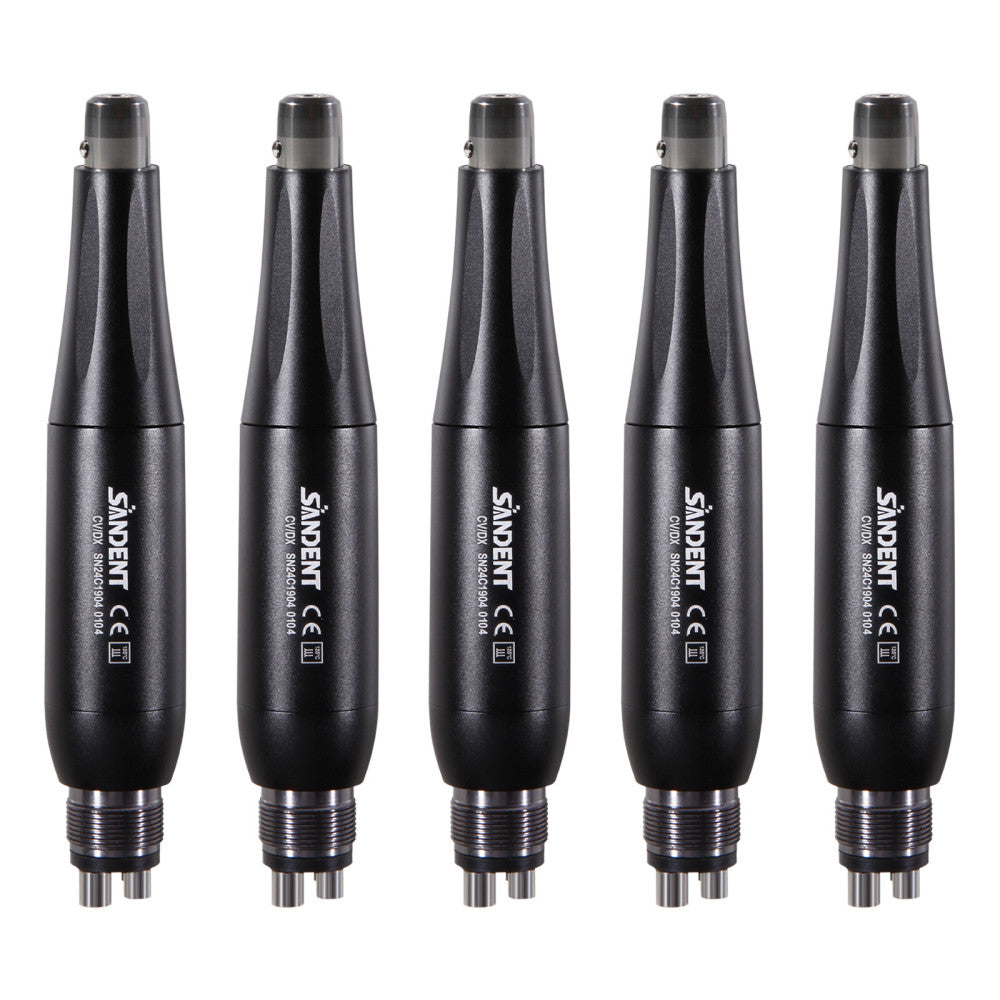 1-5* Dental Hygiene Prophy Handpiece Air Motor 4Holes 4:1 Nose Cone 360°Swivel