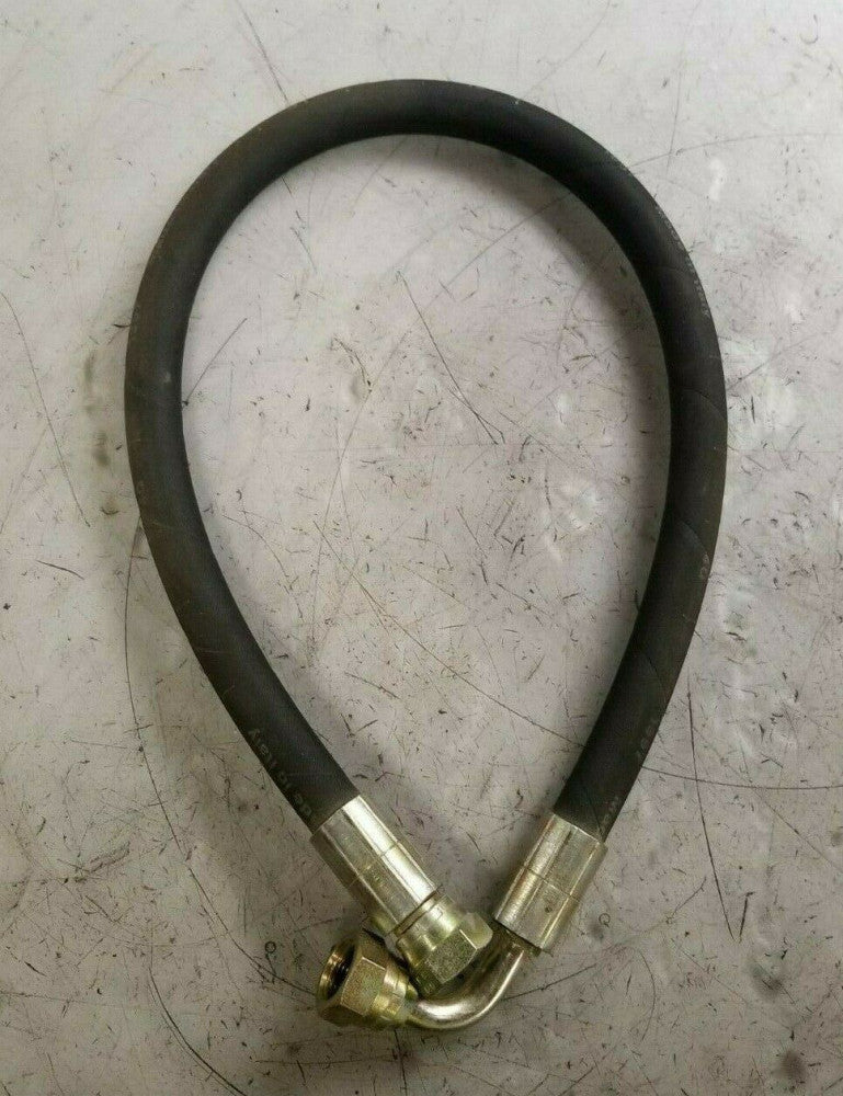 NEW MANULI 3/8" HYDRAULIC HOSE TRACTOR/1T STRAIGHT/90º FITTINGS WP 2610 PSI