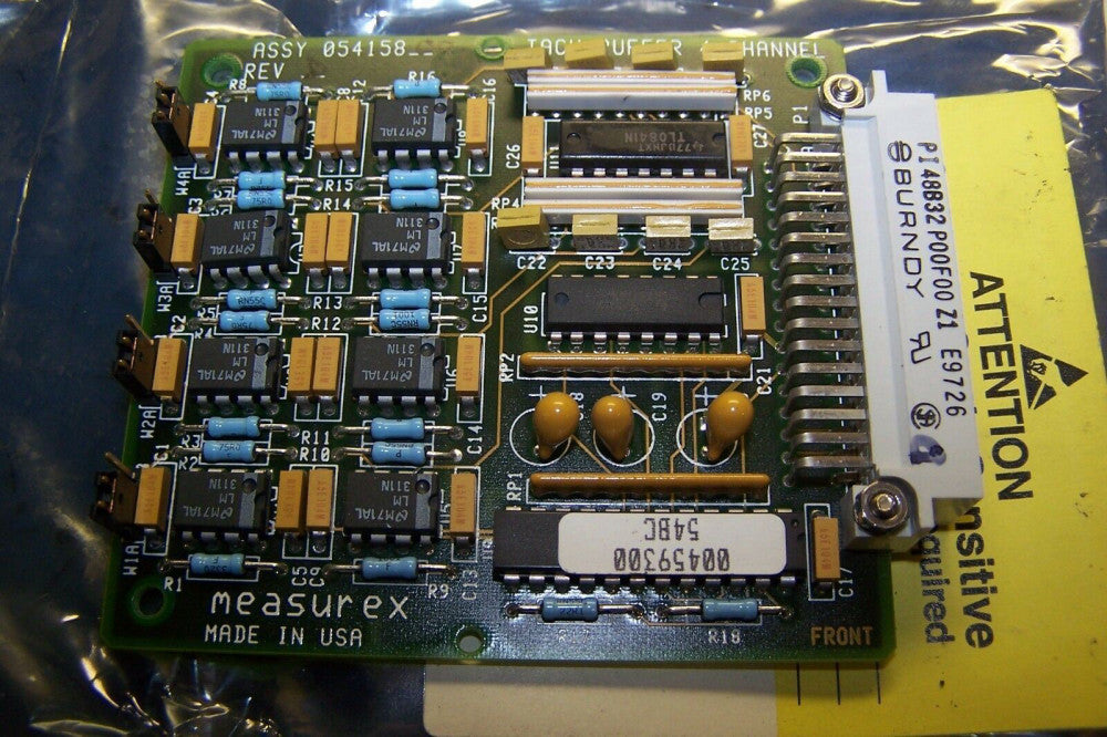 NEW HONEYWELL MEASUREX 05415800 TACH BUFFER 4 CHANNEL REV D