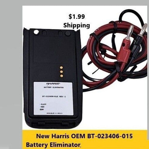 Harris BT-023406-015 OEM Battery Eliminator XG75 P7300 P5500 P5400 P5300 XG25P