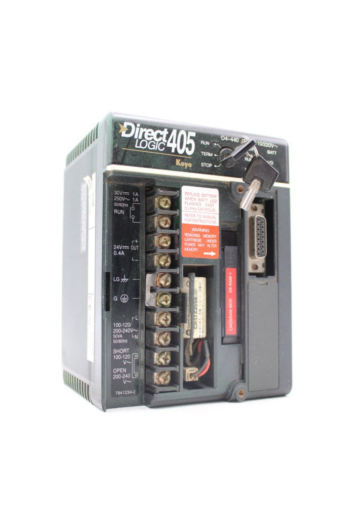 Automation Direct D4-440 CPU Module *No Door
