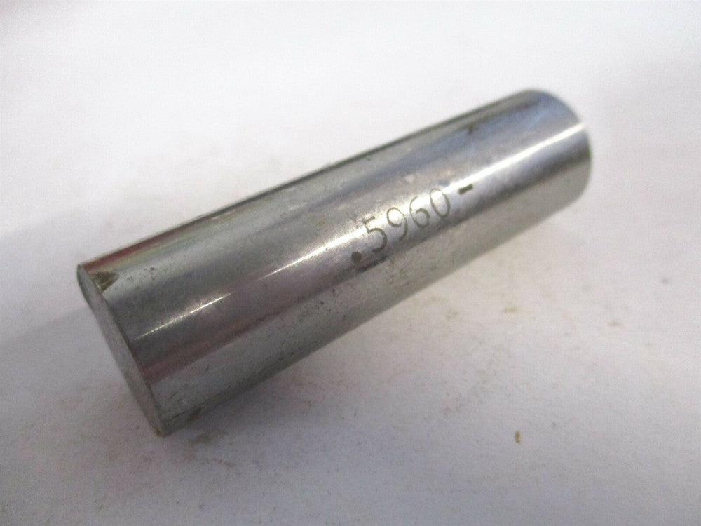Vermont Gage (111259600) 0.596" Diam Class ZZ Minus Plug & Pin Gage