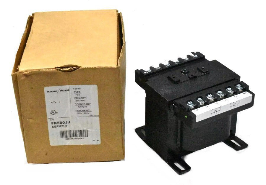 Federal Pacific FK500JJ Series 2 Industrial Control Transformer 500VA