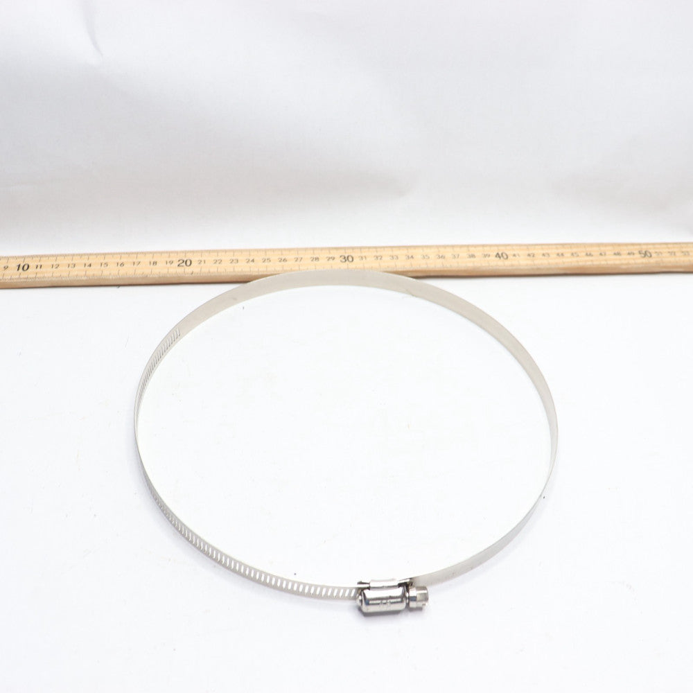 (10-Pk) Hose Clamp Stainless Steel Silver 5.69-8.5"