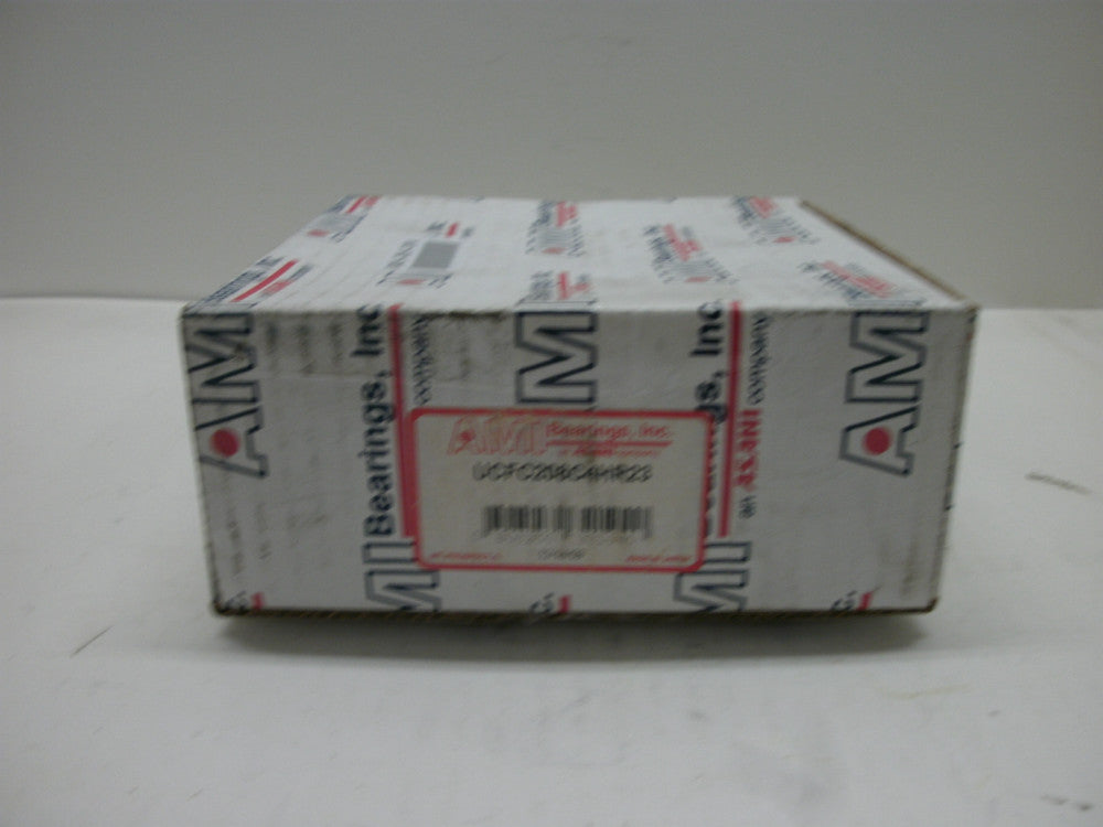 AMI UCFC208C4HR23 FLANGED MOUNT BALL BEARING 4 BOLT 40MM BORE W/SET SCREW NIB
