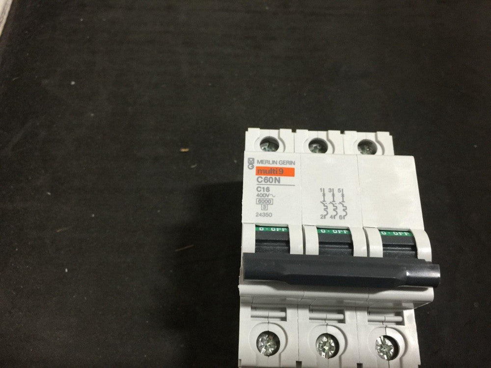 NEW MERLIN GERIN C60N-C16 CIRCUIT BREAKER