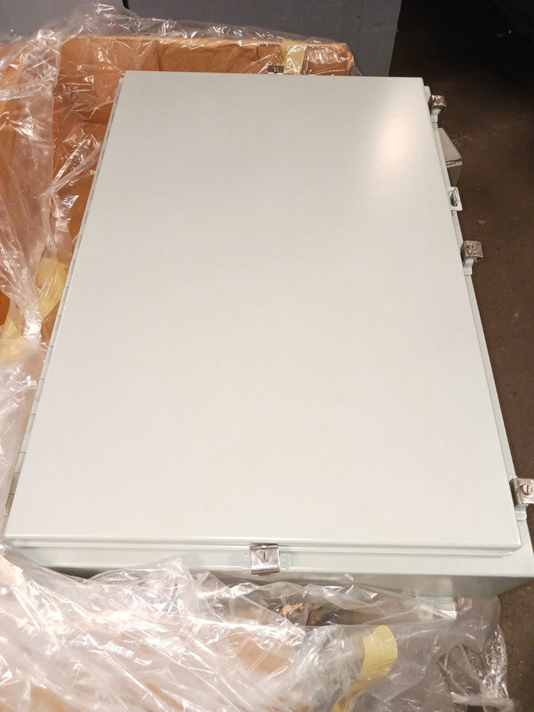 NEW HAMMOND STEEL WALL MOUNT ENCLOSURE 36" X24" X 6" NEMA 4 CAT# 1418N4L6