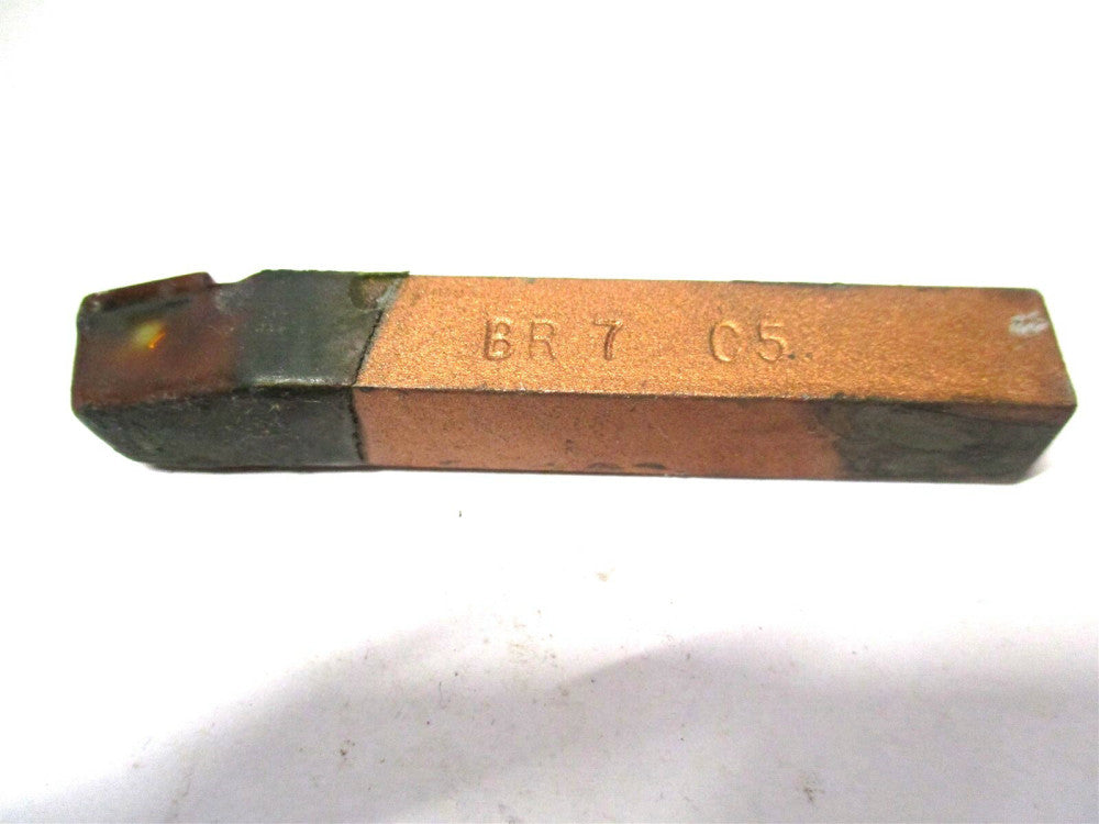 Made in USA (BR-7) 7/16 x 7/16 x 3 BL C5 RH Carbide Lead Angle Turning Tool Bit