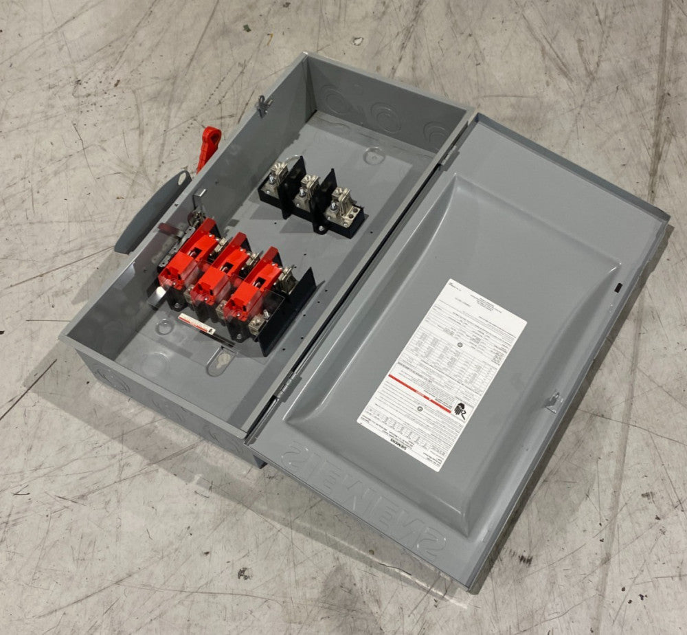 Siemens HF364 Heavy Duty Fusible Disconnect Switch 200A Max Type 1