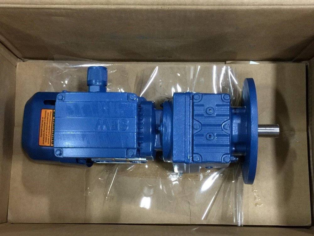 Sew-Eurodrive RF37DRS71S4BE05HR Gearmotor 0.25kW W/Gear Reducer Ratio 11.83:1