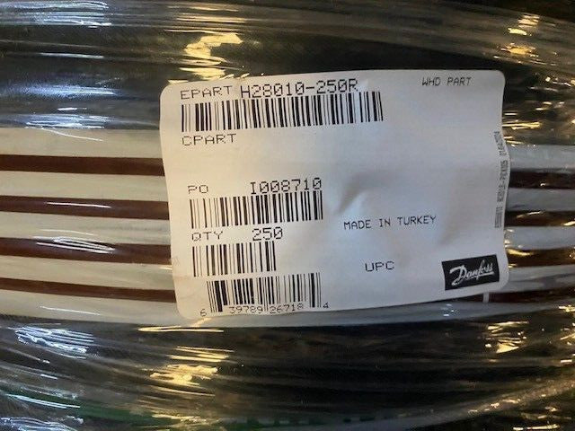 Danfoss Weatherhead H28010-250R Rubber Hydraulic Braided Hose - 250 FT
