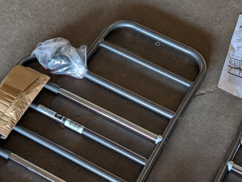 Medline MDS89697 Clamp-On Half Rail Safety Rail for Medline Homecare Beds