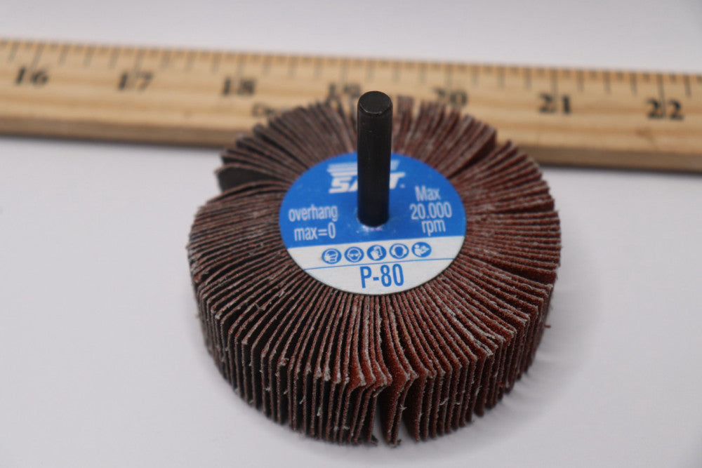 SAIT Spindle Mounted Flap Wheel P80 50mm x 20mm