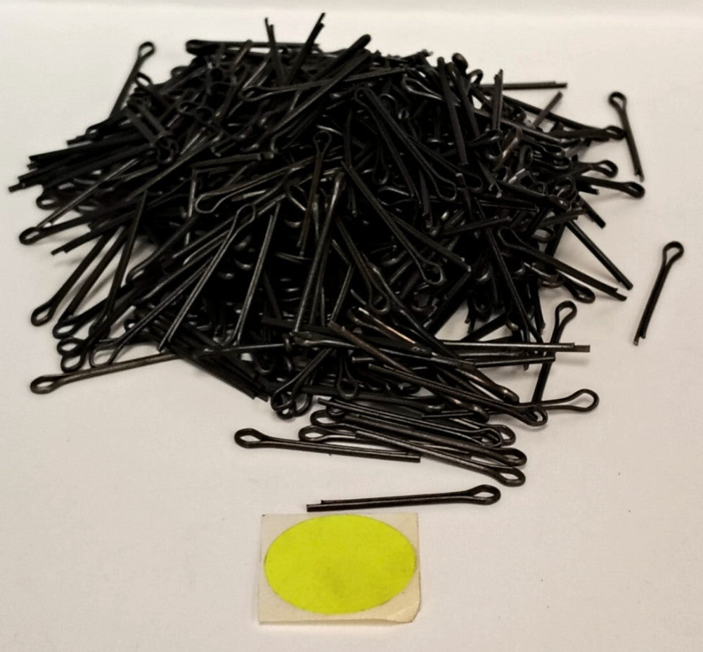 UNBRANDED COTTER PINS 1-11/16" OAL 5/32" DIAM STEEL MATERIAL ***LOT OF 500***