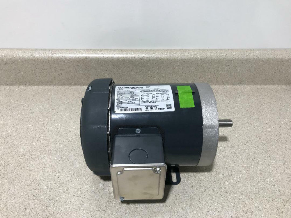 Marathon Electric Motor G586 1/4HP 1140RPM 56C Frame 3PH NEW