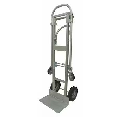 Zoro Select 24L330 Convertible Hand Truck,Polyurethane Whl