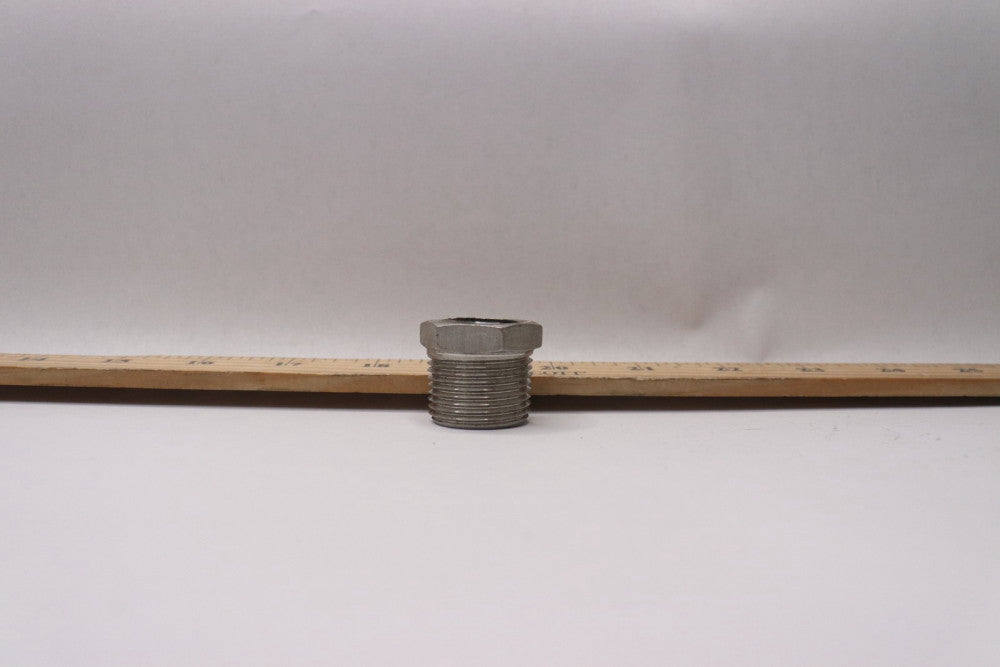 Anvil Steel Hex Bushing Pipe Fitting 3/4" NPT Male x 1/2" NPT Female 8700130704