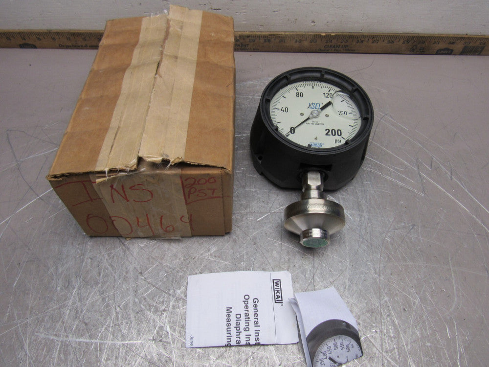 FGW WIKA M933.D1.P200PX.LM.N4F.SS.HC-0.HC.68.FS1.LSG XSEL PROCESS GAUGE NEW !!