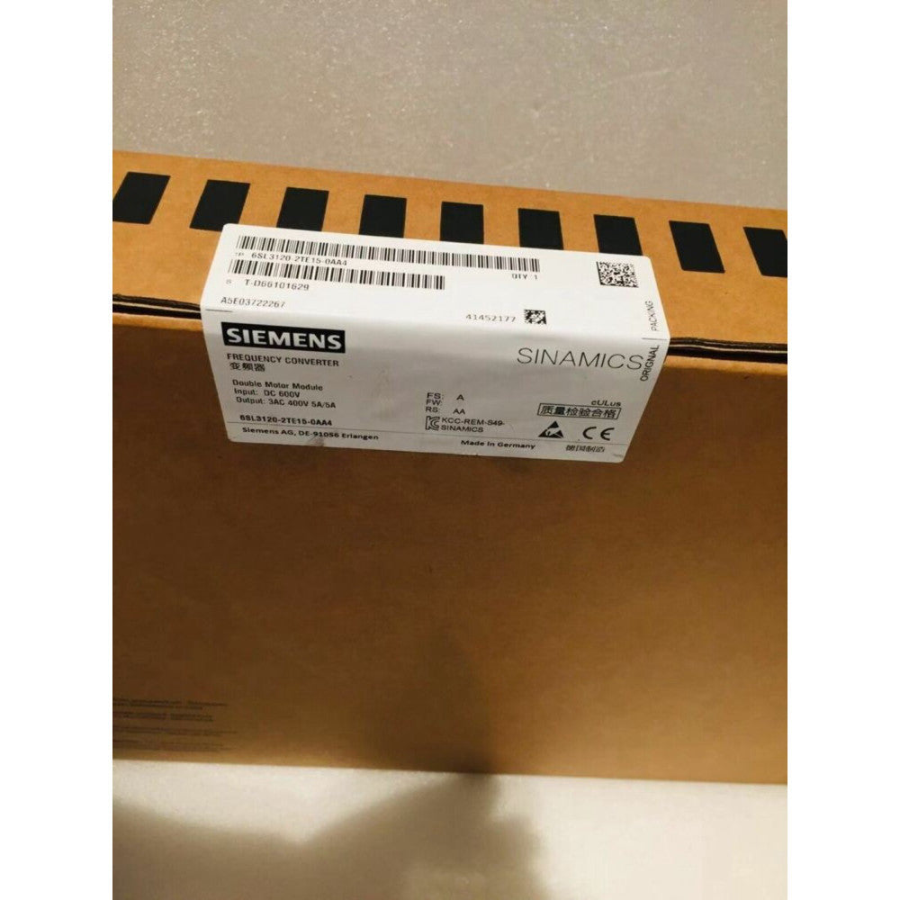 1 PCS New SIEMENS 6SL3120-2TE15-0AA4 6SL3 120-2TE15-0AA4 Expedited Shipping US