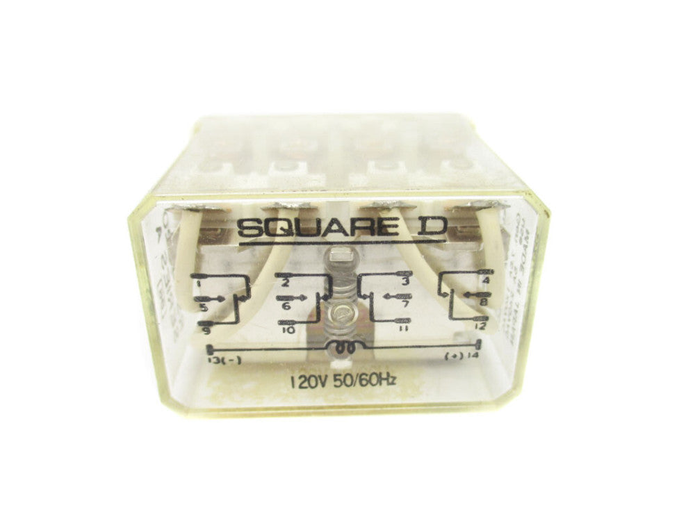 SQUARE D 8501RS44V20 SER. A 120V 10A UNMP