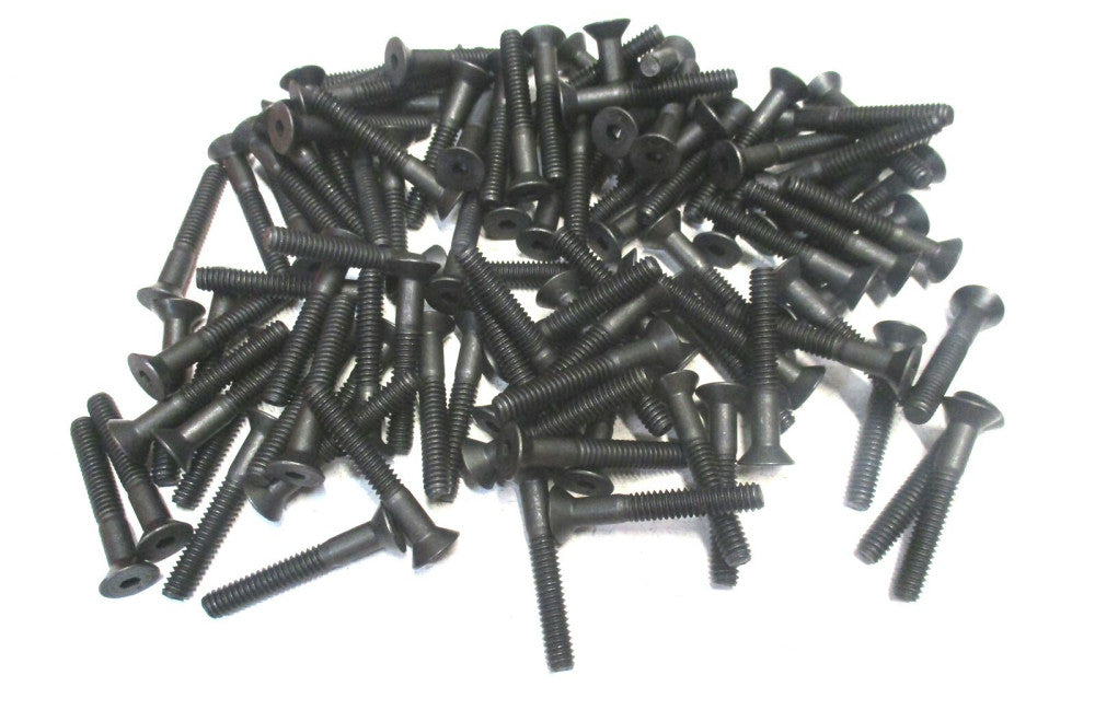 Brighton (211117) 1/4-20 UNC 1-3/4 OAL 5/32" Hex 82° Flat Cap Screw - Lot of 100