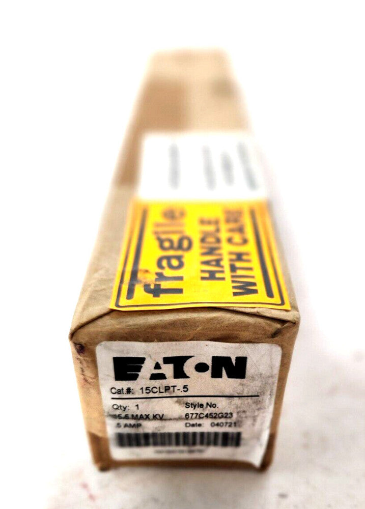 15CLPT-.5 EATON 15.5 MAX KV .5 AMP 677C452G23 FUSE ( NEW IN BOX )