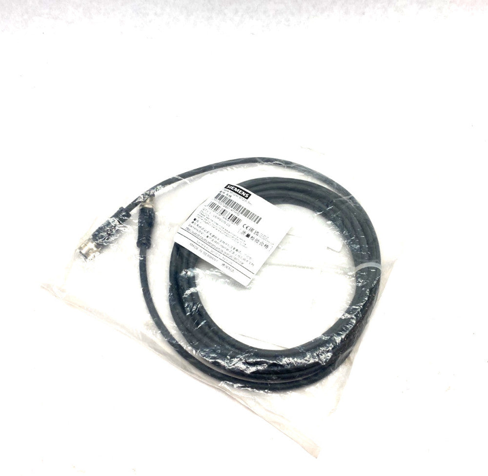 Siemens 6GT2891-4FH50 SIMATIC RF MV Plug-In Cable M12/M to M12/F, 5m Length