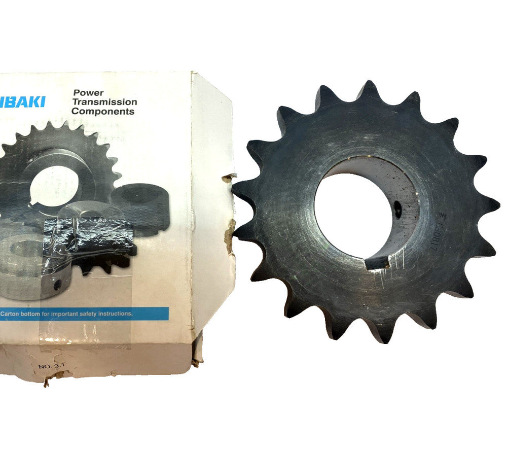 Tsubaki H80B17 Stock Bore Sprocket 2-1/4" Bore 6" OD