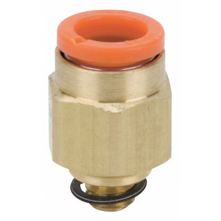 Smc Kq2h07-32A Push-Fit Adapter Fitting, Push-To-Connect X Munf, 1/4 In Tube