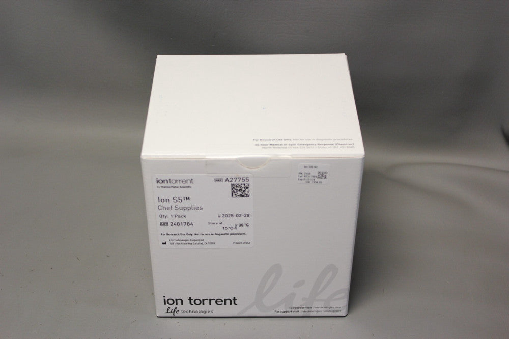 NEW THERMO IONTORRENT ION S5 CHEF SUPPLIES A27755 EXP 2025-02-28