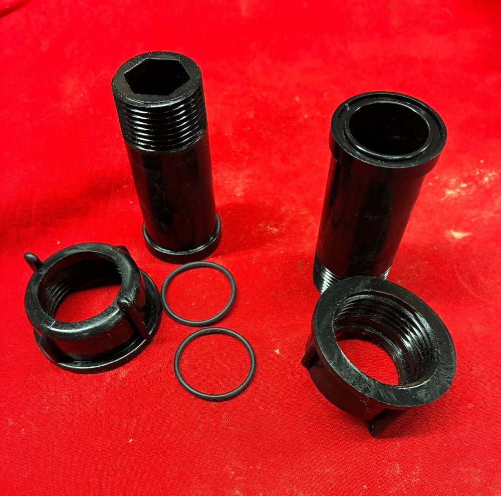 UNBRANDED HOSE ADAPER KIT TUBE LENGTH: 2-1/2" DIAMETER: 7/8" (LOT OF 2)
