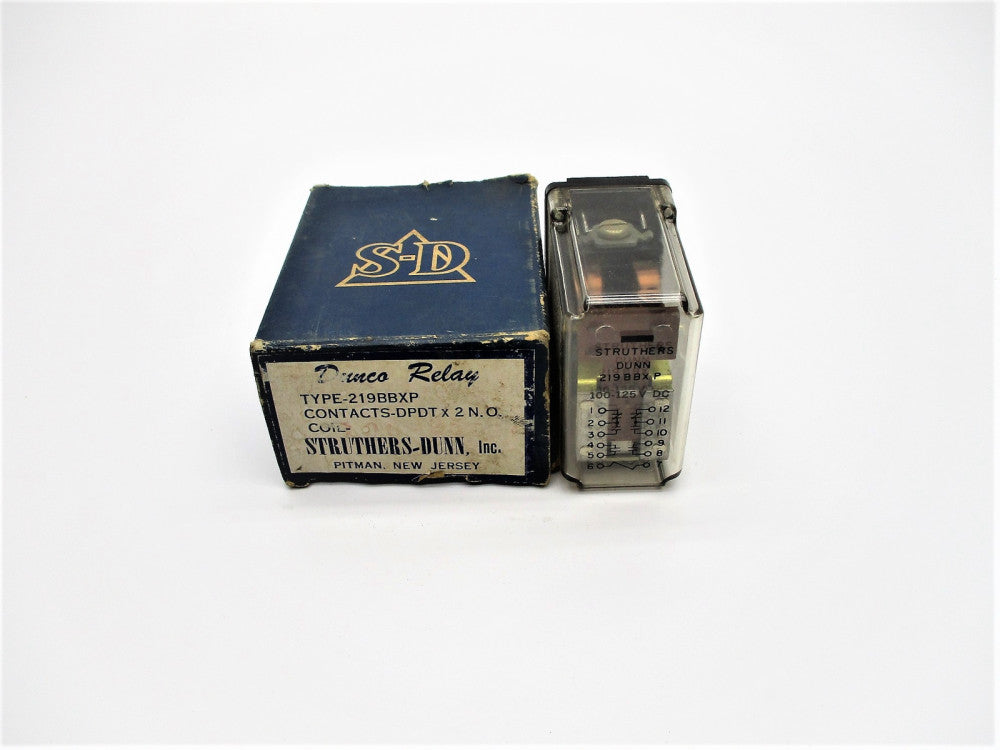 STRUTHERS-DUNN 219BBXP 100/125V NSMP