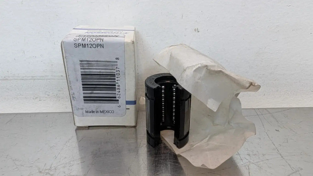 Thomson SPM120PN Super Ball Bushing Bearing 12mm 22mm x 32mm Open Self-Aligning