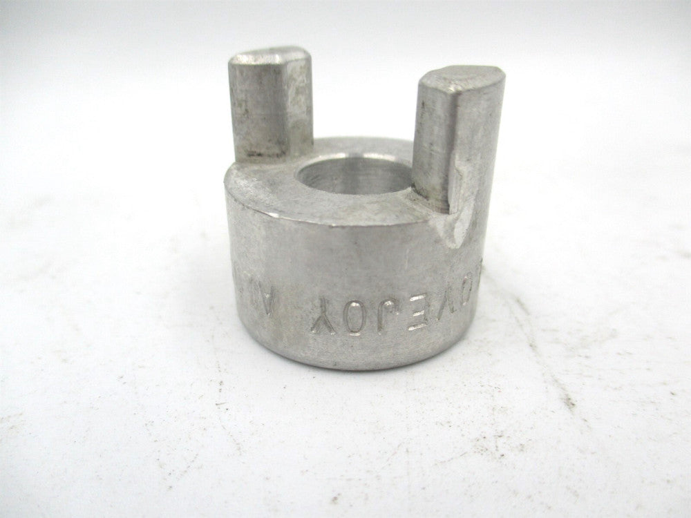TB Woods (AL05012NK) 1/2" x 1.0" OAL AL050 Aluminum Jaw Coupling Hub