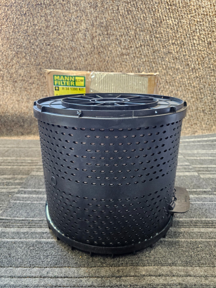 MANN FILTER H34-1390 13"DIA X 12", 3 - 5 MICRON EDM FILTER, BLACK