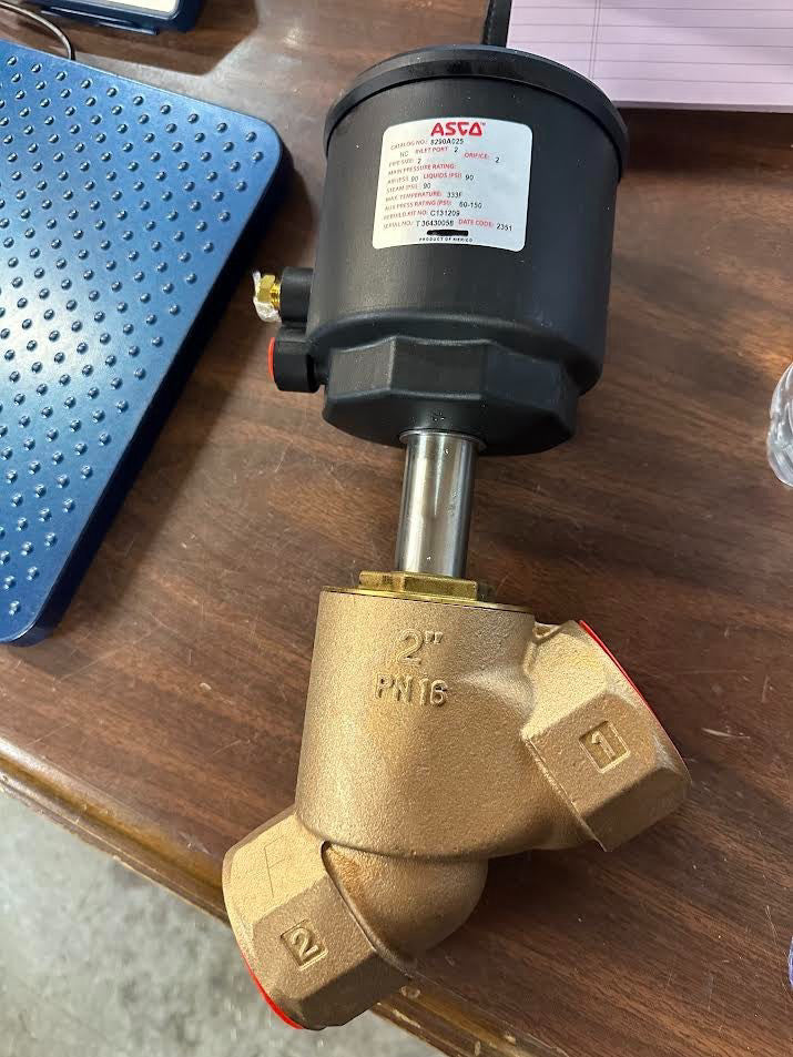 New Sullair N-8290A025 Purge Exhaust Valve Asco 8290A025