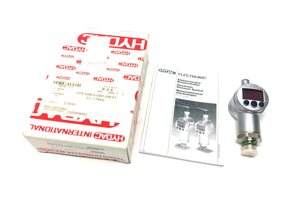 Hydac EDS 3346-2-0001-000-F1 Configurable Pressure Switch 908717